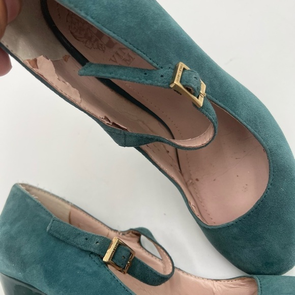 Vince Camuto Women's Mary Jane Wedge Heels - Size 6 - Picture 6 of 10